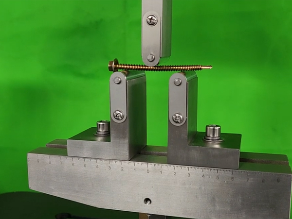 ASTM F1264 Intramedullary Nails 3 Points Bending Fatigue Testing