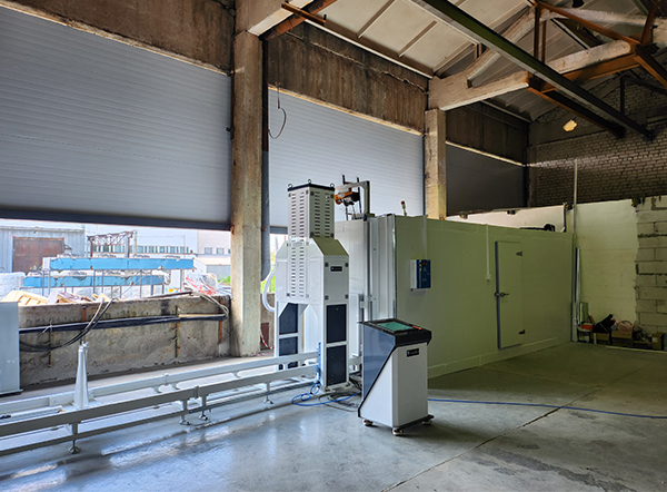 Install the 630mm large pipe RCP Rapid Cracking Propagation testing machine in Russia.