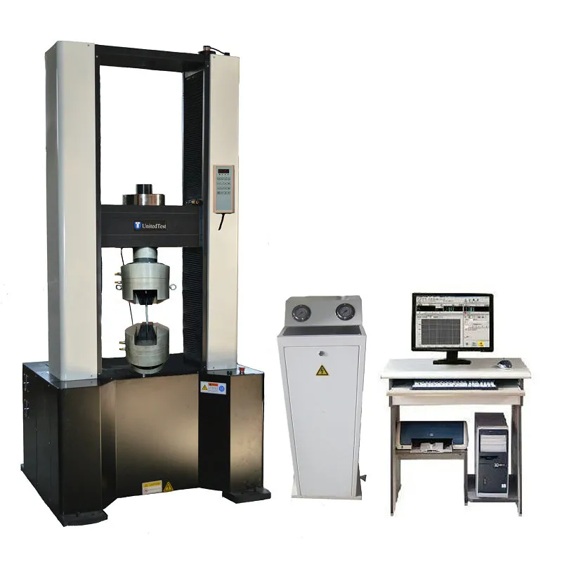 Large capacity electronic universal testing machine
