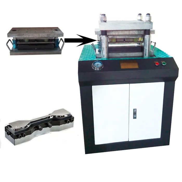 Flat tensile test specimen preparation machine