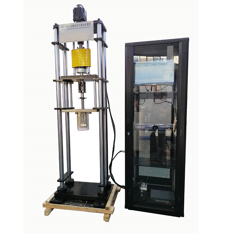 Slow strain rate (SSRT) stress corrosion (SCC) tensile testing machine