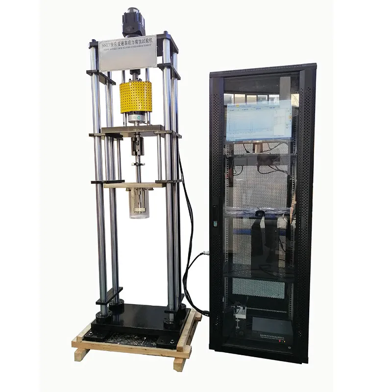 Slow strain rate (SSRT) stress corrosion (SCC) tensile testing machine
