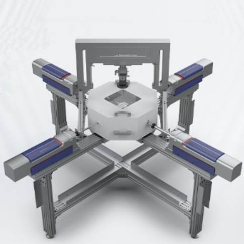 In-situ biaxial loading test system