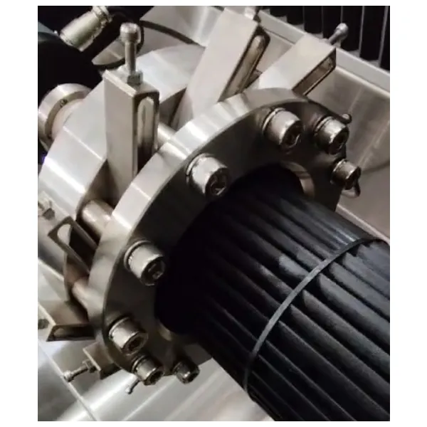 Air conditioner crossflow fan axial tension test fixture