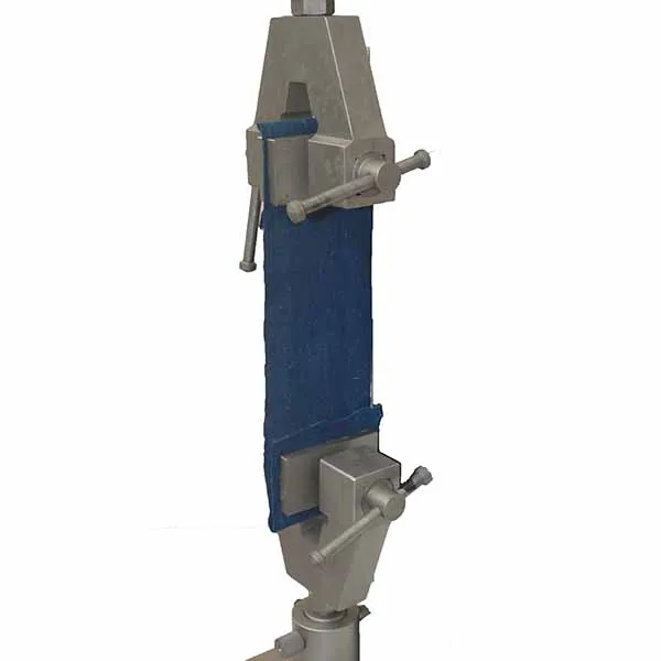 Textile fabric tensile fixture