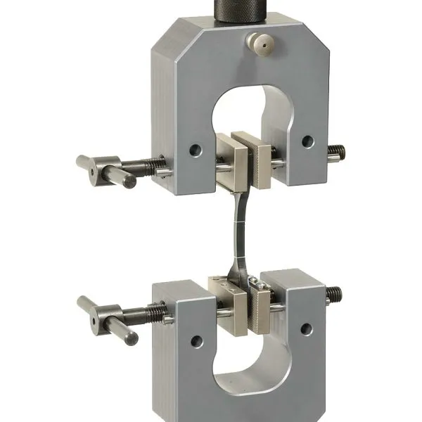 Tensile test fixture for plastics