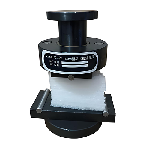 Cement, brick, ceramic tiles Flexural test fixture