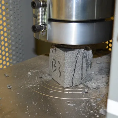 Refractories Crush Modulus Rupture Test grip