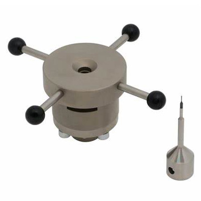 Flexible packaging material puncture resistance test fixture