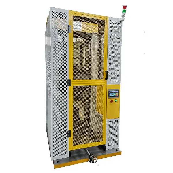 Radial double hammer impact test machine