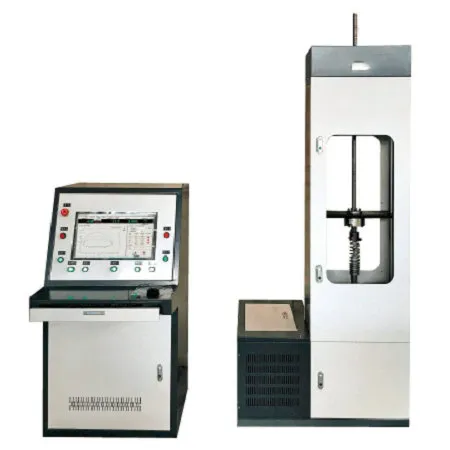 Shock absorber double acting fatigue testing machine