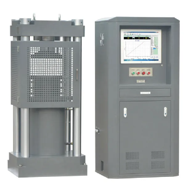 Large capacity compression testing machine