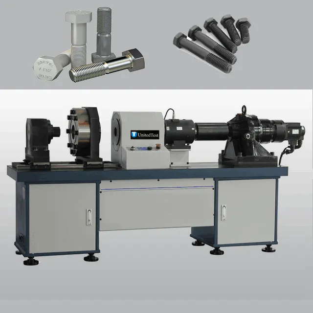 High strength bolt nut fasteners torsion testing machine