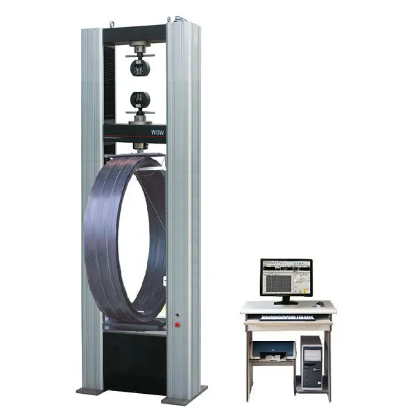 ASTM D2412 ISO 9969 Plastic pipe ring stiffness testing machine