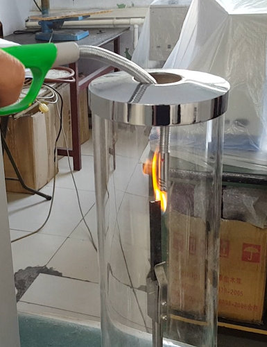 Oxygen Index Apparatus