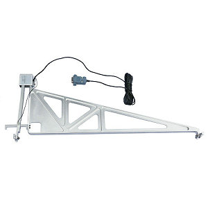 Steel strand extensometer