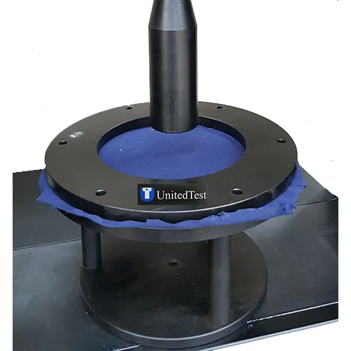 Geotextile puncture test fixture