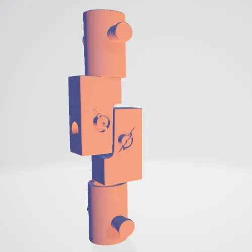 ASTM F1044 shear test fixture