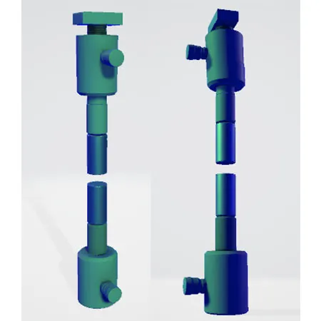 ASTM F1147 Tension Fixture with bonding blocks