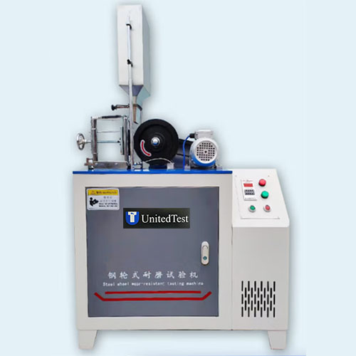 Steel Wide Wheel Abrasion Testing Machine
