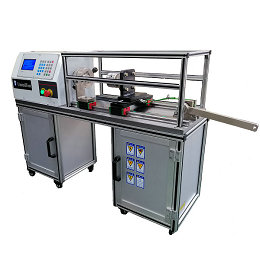 Metal wire wrapping testing machine