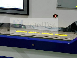 ISO 7686 Pipe Opacity test operation