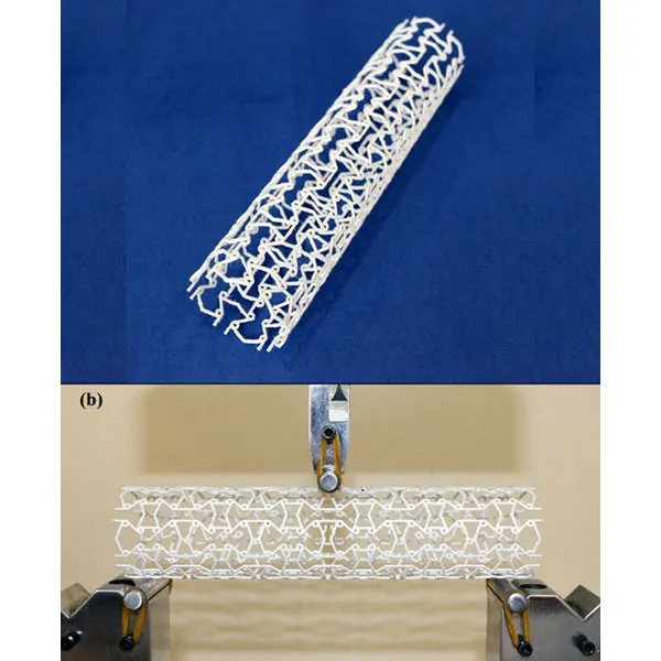 ASTM F2606 Three-Point Bending Test fixture for Vascular Stent