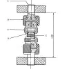 ISO 814 Two plate Method Tension for Rubber-to-Metal Adhesion Test