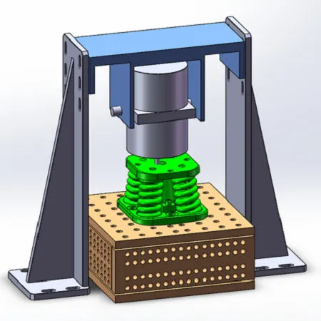 Excitation System and Dynamic Strain Vibration Test Platform
