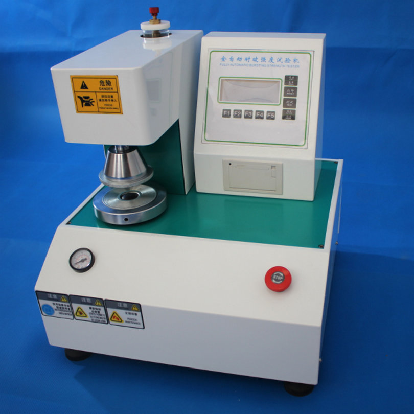 ASTM D2210 Mullen Tester for Leather Grain Stretching Crack & Extension, bursting strength tester