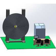 ASTM D2290 Pipe GRP Apparent Hoop Tensile Strength Testing Machine