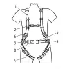 EN 361 Full-Body Harnesses Test of Personal protective equipment