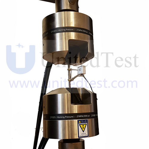 ASTM D3479 Hydraulic Wedge Tensile fatigue test Grips