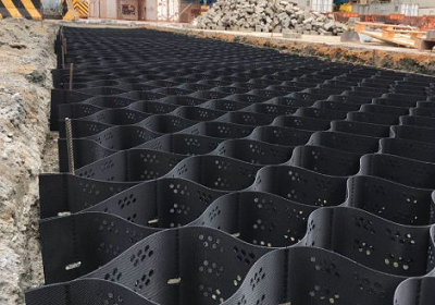 Geotextile Geocells splitting test