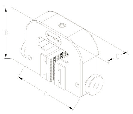 Screw Action Tensile Test Grip