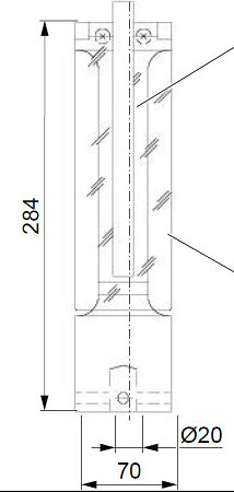 Peel adhesion test fixture of self-adhesive tapes