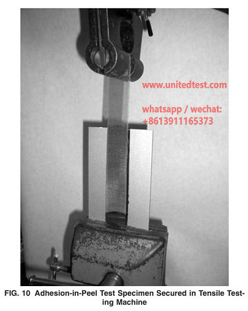 Elastomeric joint sealant peeling test fixture