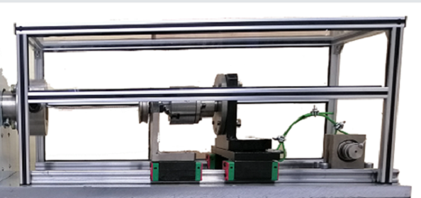 Metal wire wrapping testing machine