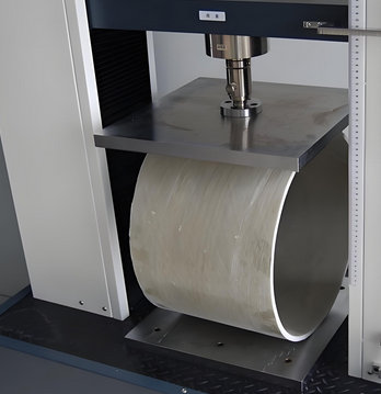 ASTM D2412 ISO 9969 Plastic pipe ring stiffness testing machine