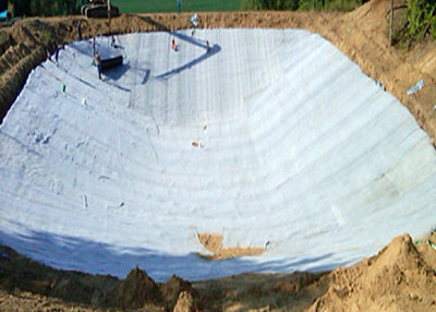 Sodium bentonite geosynthetic clay liner Permeameter