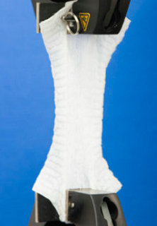 ISO 13934-2 Grab method tensile test fabrics