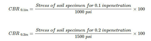 ASTM D4429 CBR test of California Bearing Ratio (CBR) in Place