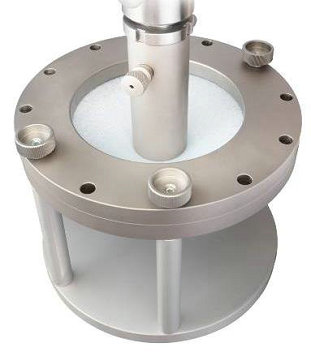 Geotextile puncture test fixture