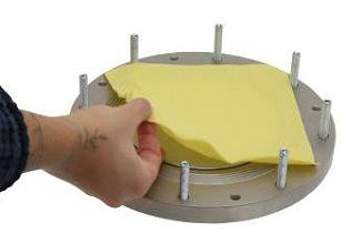 Geotextile puncture test fixture