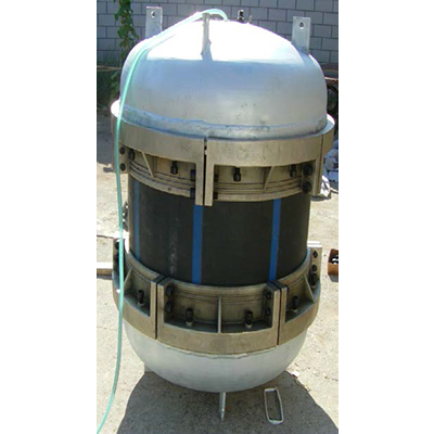 End cap of pipe pressure test