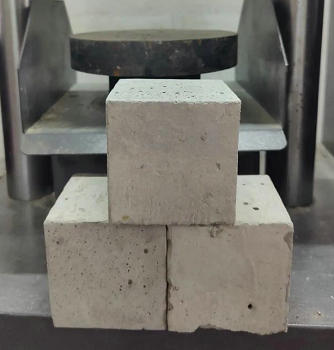 ASTM C109 Compression Testing of Cement Mortar
