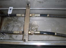 Hose high pressure burst test bench