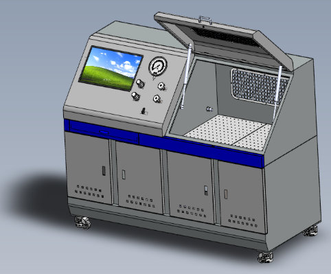 Hose high pressure burst test bench
