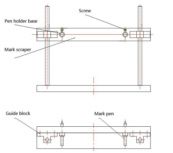 Pipe Size Change Measuring Tester (Longitudinal reversion test)