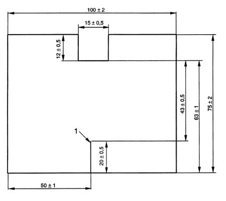 ISO 13937-1 Fabric and textiles Tearing test by Pendulum Elmendorf method